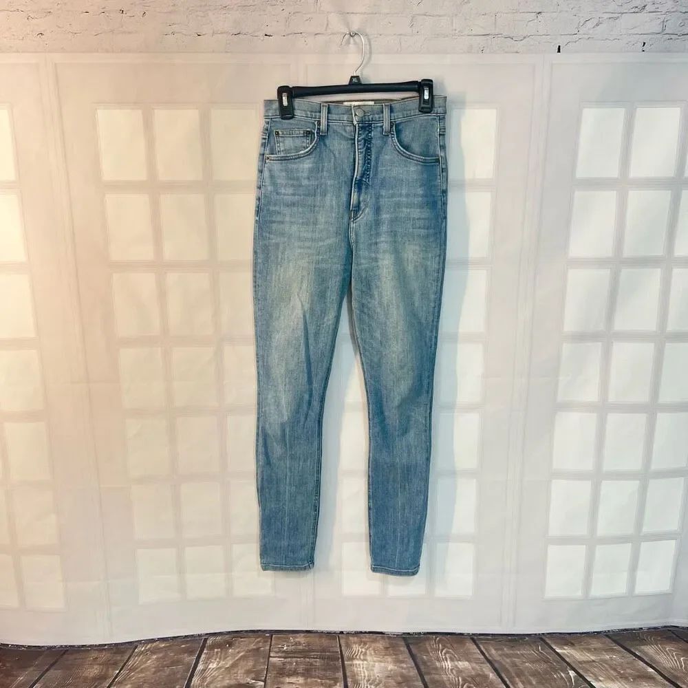 Reformation Cyprus wash ultra high & skinny jeans size 28